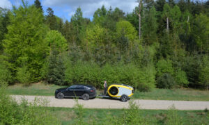 Mink-S camper med Mercedes EQS 400